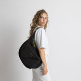 Padded Hip Bag oversized - black
