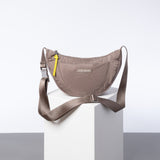 Padded Hip Bag medium - dark mushroom