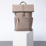 Padded Backpack medium - dark mushroom