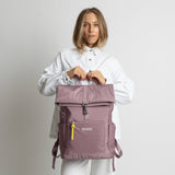 Padded Backpack medium - ash plum