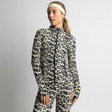 Activewear Jacket leo splashes black/sand
