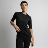 Activewear Half Sleeve T-Shirt black