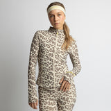 Activewear Jacket leo splashes mushroom/sand