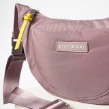 Padded Hip Bag medium - ash plum
