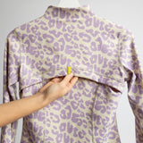 Activewear Jacket leo splashes lavender/grey