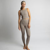 Activewear Top cropped mushroom