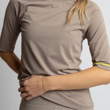 Activewear Half Sleeve T-Shirt mushroom