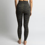 Activewear Leggings leo splashes navy/olive