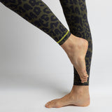 Activewear Leggings leo splashes navy/olive