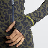 Activewear Jacket leo splashes navy/olive