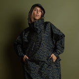 Raincoat leo splashes navy/olive