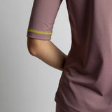 Activewear Half Sleeve T-Shirt ash plum - VIVI MARI