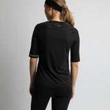 Activewear Half Sleeve T-Shirt black - VIVI MARI