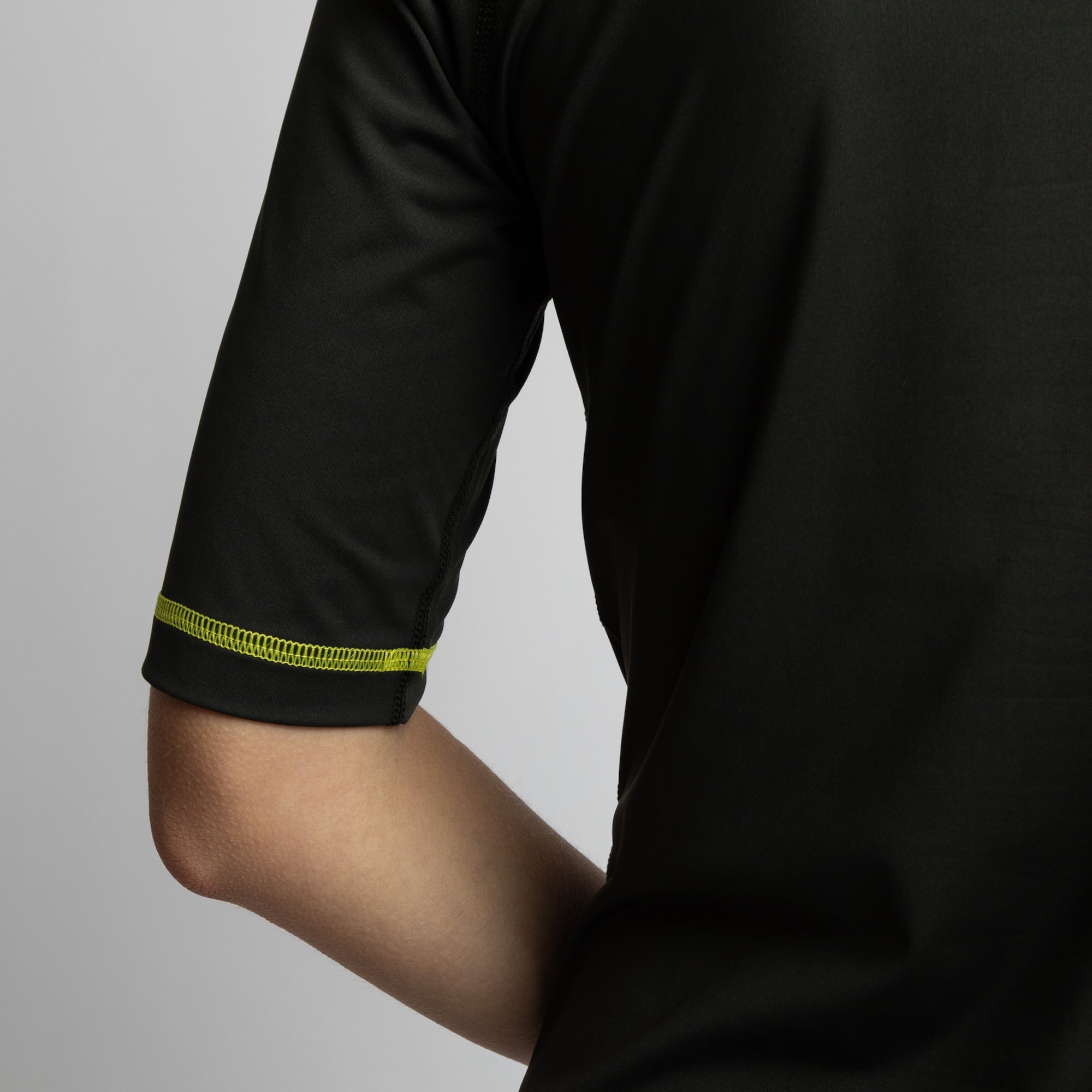 Activewear Half Sleeve T-Shirt deep olive - VIVI MARI