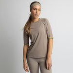 Activewear Half Sleeve T-Shirt mushroom - VIVI MARI
