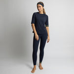Activewear Half Sleeve T-Shirt navy - VIVI MARI