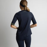 Activewear Half Sleeve T-Shirt navy - VIVI MARI