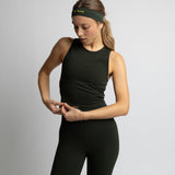 Activewear Headband deep olive - VIVI MARI