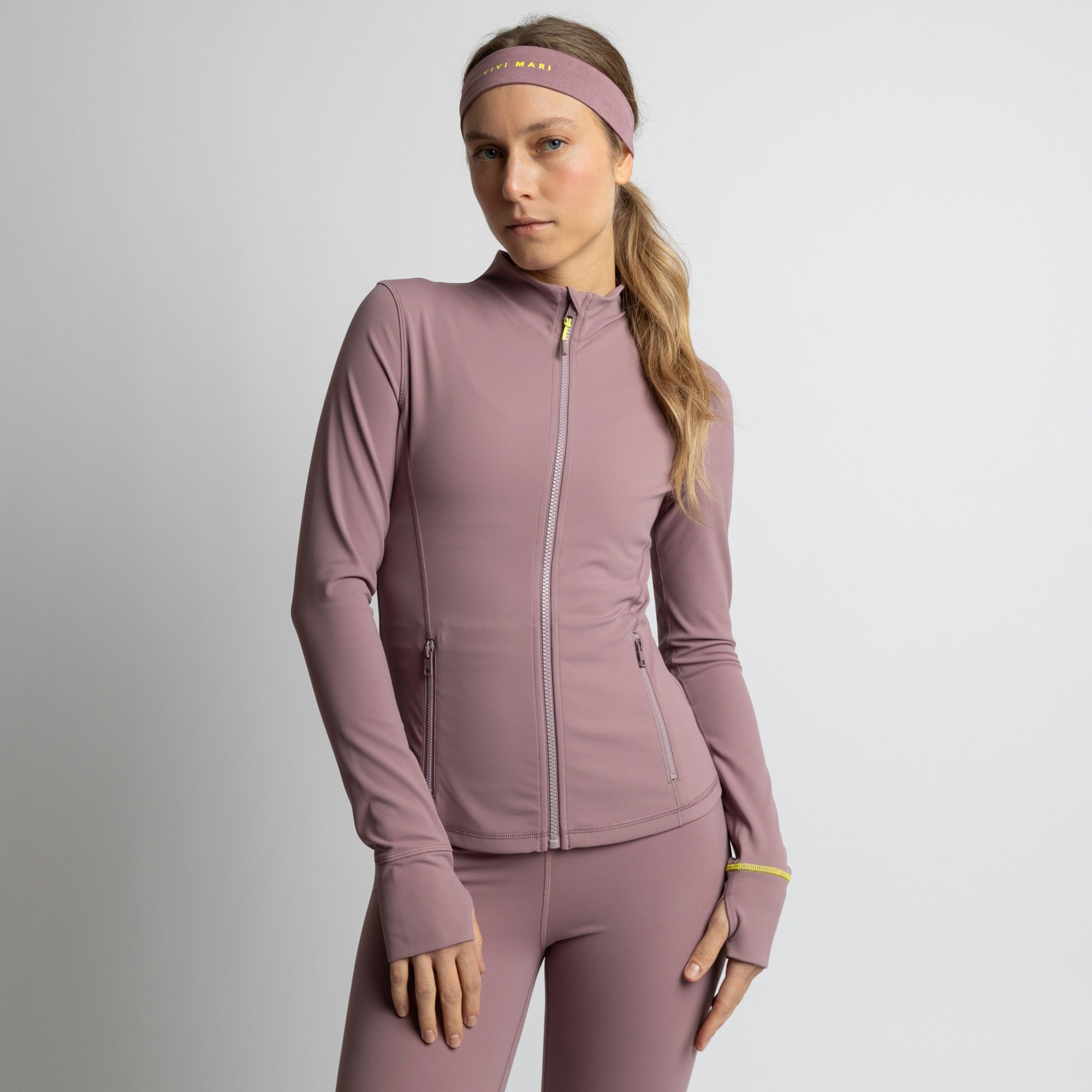 Activewear Jacket ash plum - VIVI MARI