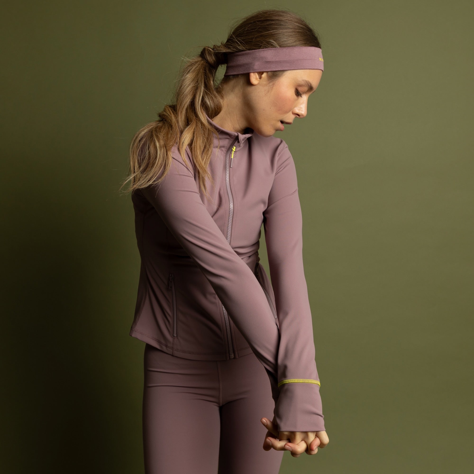 Activewear Jacket ash plum - VIVI MARI