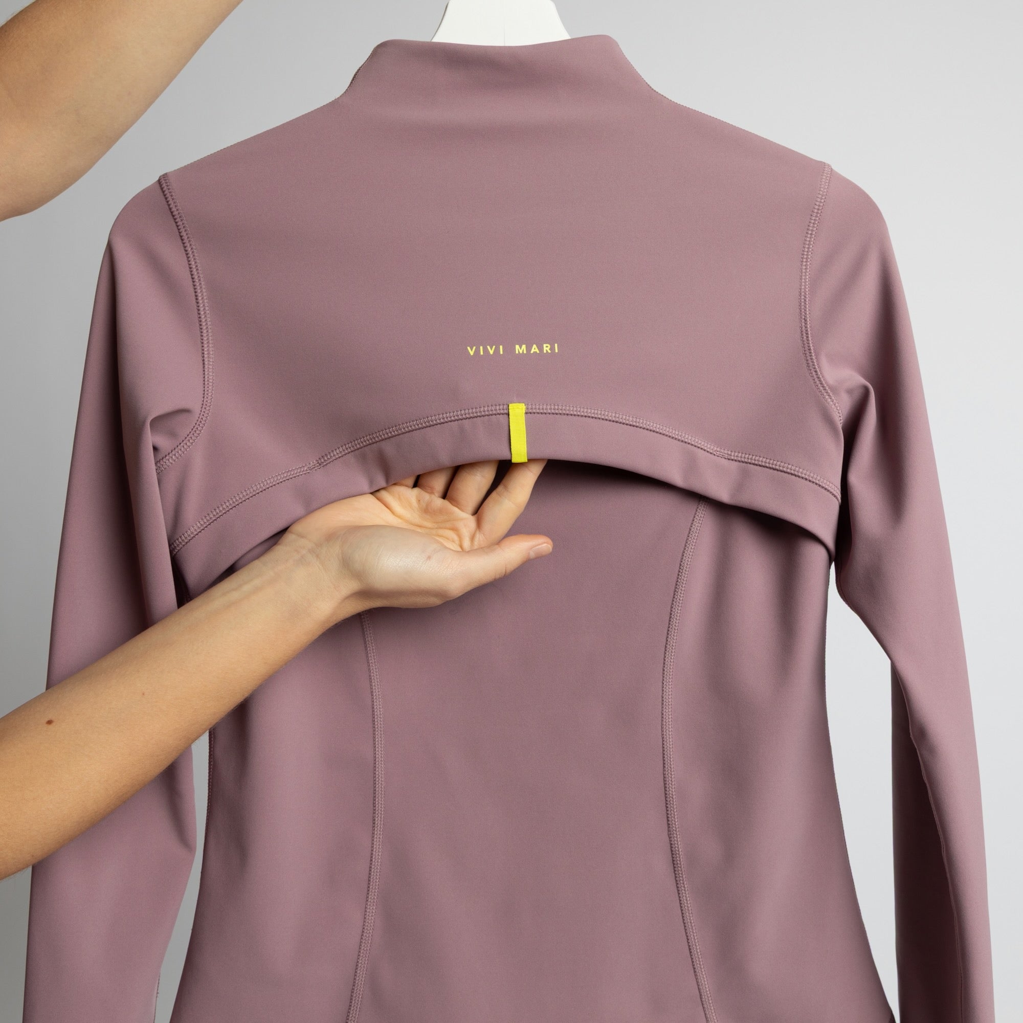 Activewear Jacket ash plum - VIVI MARI
