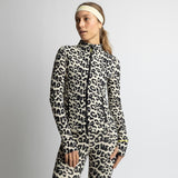 Activewear Jacket leo splashes black/sand - VIVI MARI