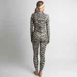 Activewear Jacket leo splashes black/sand - VIVI MARI