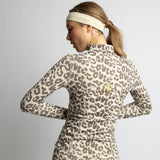 Activewear Jacket leo splashes mushroom/sand - VIVI MARI