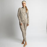 Activewear Jacket leo splashes mushroom/sand - VIVI MARI