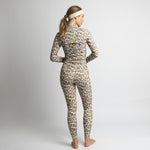 Activewear Jacket leo splashes mushroom/sand - VIVI MARI