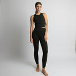 Activewear Leggings deep olive - VIVI MARI