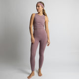 Activewear Top cropped ash plum - VIVI MARI