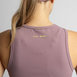 Activewear Top cropped ash plum - VIVI MARI
