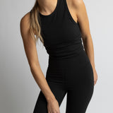 Activewear Top cropped black - VIVI MARI