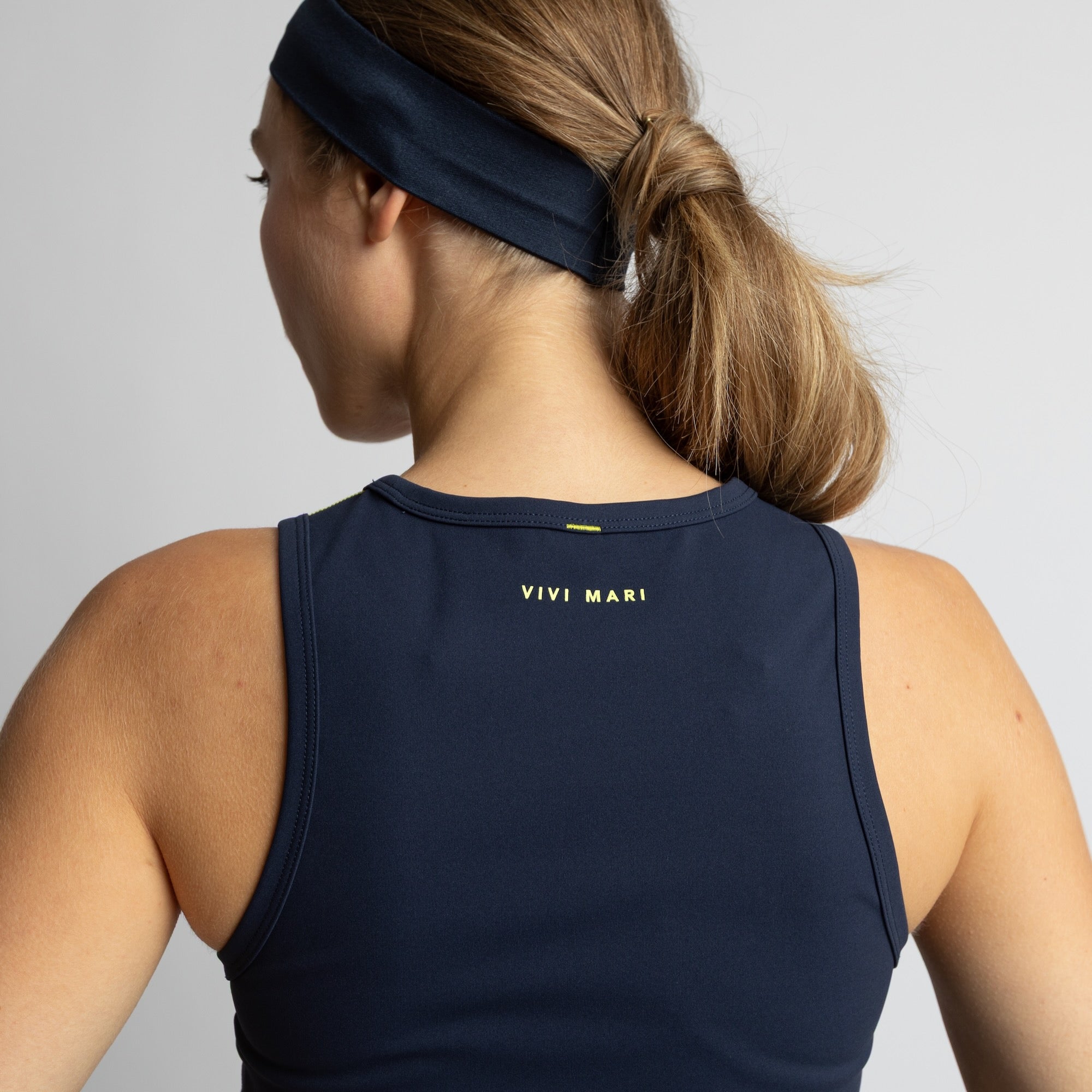 Activewear Top cropped navy - VIVI MARI
