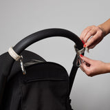 Baby Stroller Hooks 2x - Set - black - VIVI MARI