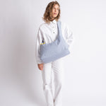 Buckle Bag medium - ash blue - VIVI MARI