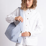 Buckle Bag medium - ash blue - VIVI MARI