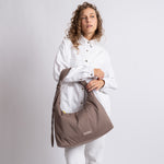 Buckle Bag medium - dark mushroom - VIVI MARI