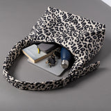Buckle Bag medium - leo splashes black/sand - VIVI MARI