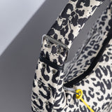 Buckle Bag medium - leo splashes black/sand - VIVI MARI