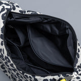 Buckle Bag medium - leo splashes black/sand - VIVI MARI