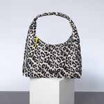 Buckle Bag medium - leo splashes black/sand - VIVI MARI
