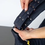 Buckle Bag medium - navy - VIVI MARI