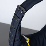 Buckle Bag medium - navy - VIVI MARI