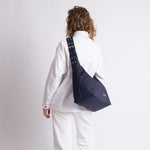 Buckle Bag medium - navy - VIVI MARI
