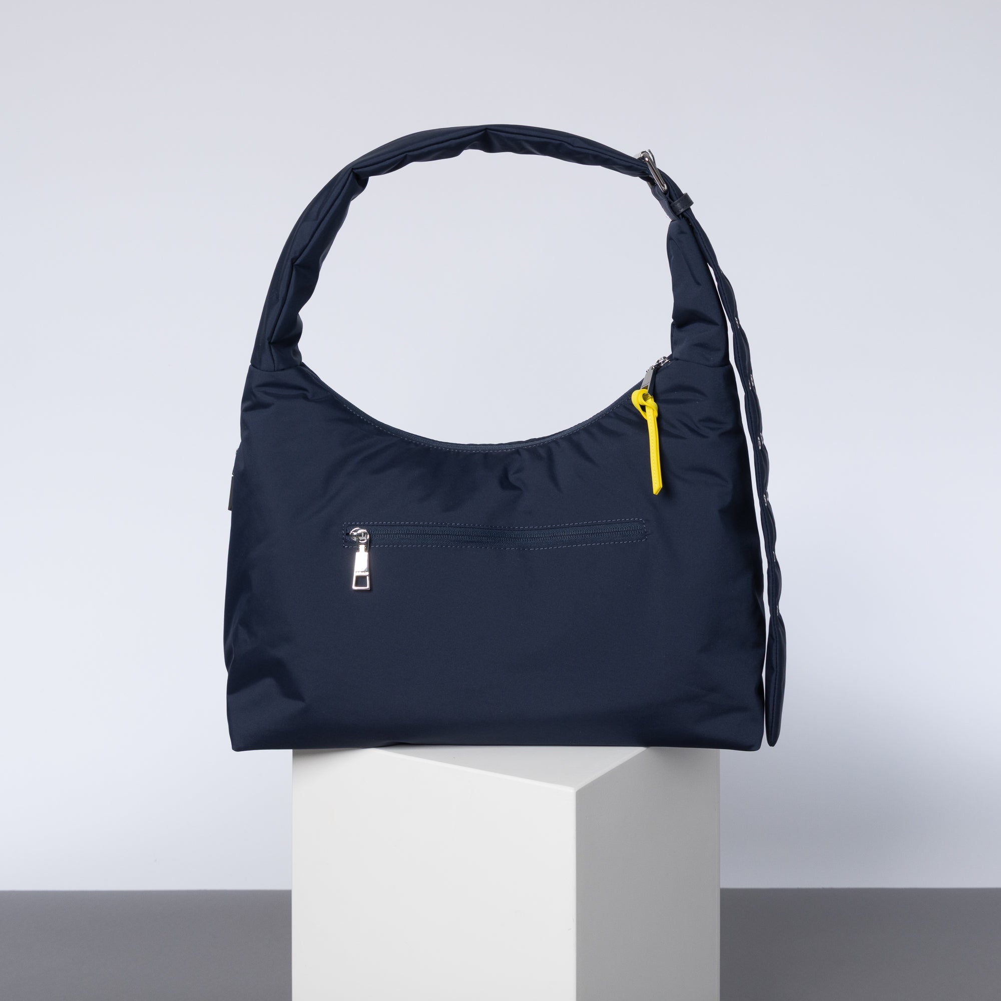 Buckle Bag medium - navy - VIVI MARI