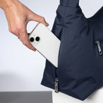 Buckle Bag medium - navy - VIVI MARI