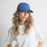 Cap solid blue/sand - VIVI MARI