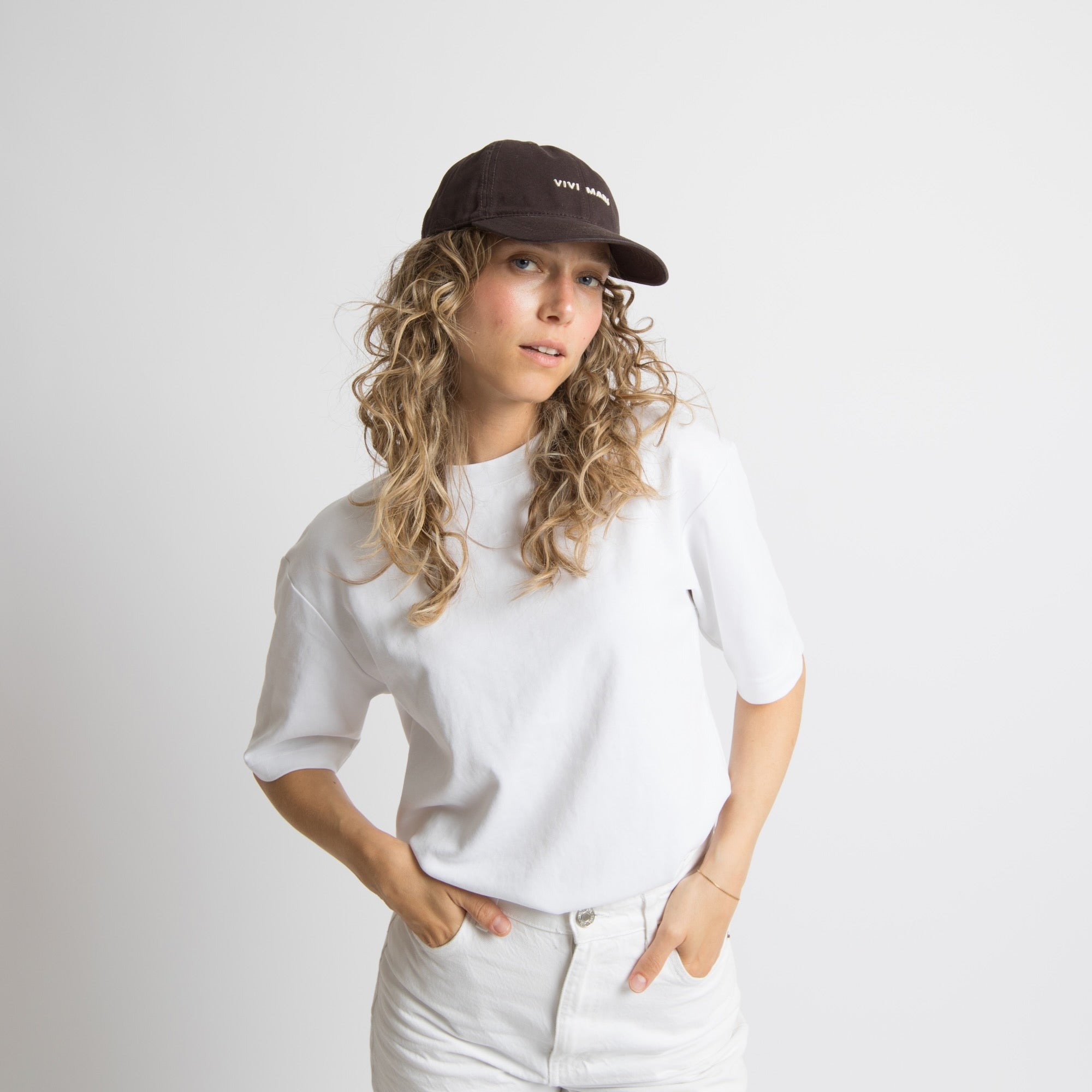 Cap solid chocolate - VIVI MARI